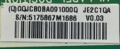 MAIN PARA MONITOR ACER / NUMERO DE PARTE GQJCB0BA09 / 715G9539-M0B-000-005F / MODELO VG270 SBMIIPX  - Imagen 3